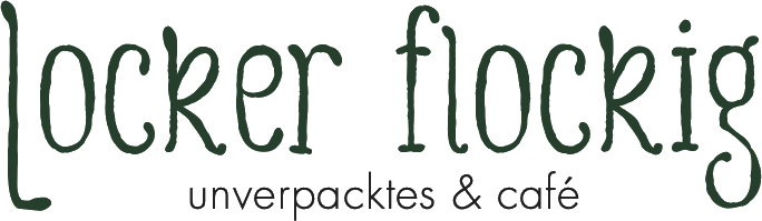 Locker flockig Unverpacktes und Café